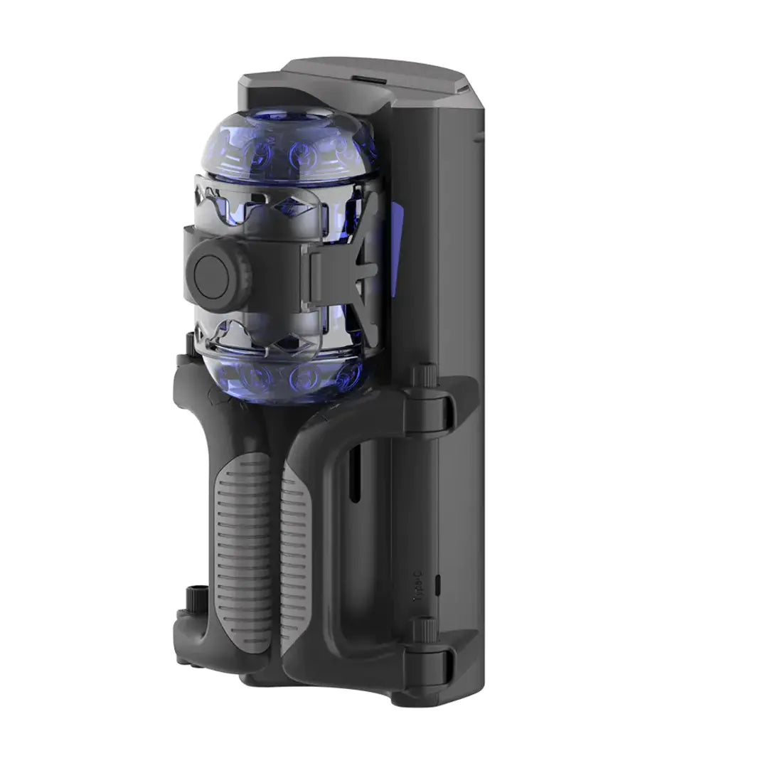 ZDX5 Stoß-Masturbator, faltbar, Version 10, Vibrationsstufen, 6 Segmente, Fixpunkt, mit Griff