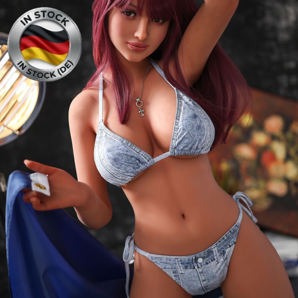 Emilia | 158cm TPE Sexpuppe Torso Love Doll mit Tanned Skin