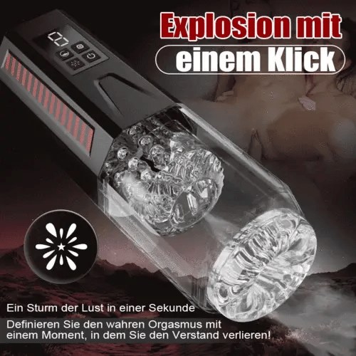 Elektrischer Masturbator für Männer – 4-in-1 Gerät mit Doppelmotor