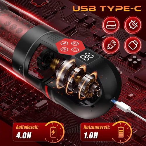 Elektrischer Blowjob Masturbator für Männer Automatischer Stroker