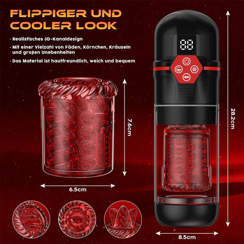 Elektrischer Blowjob Masturbator für Männer Automatischer Stroker