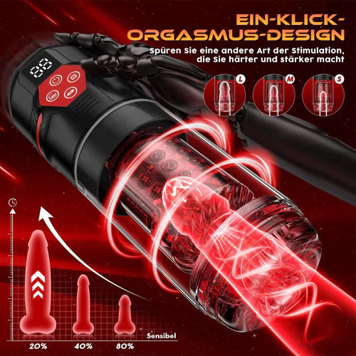 Elektrischer Blowjob Masturbator für Männer Automatischer Stroker