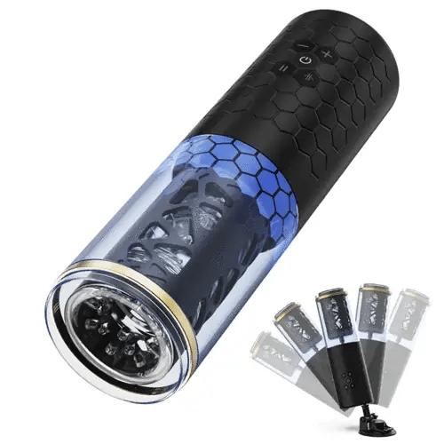 Elektrischer Masturbator für Männer – Handsfree Cup mit Stoß & Rotation
