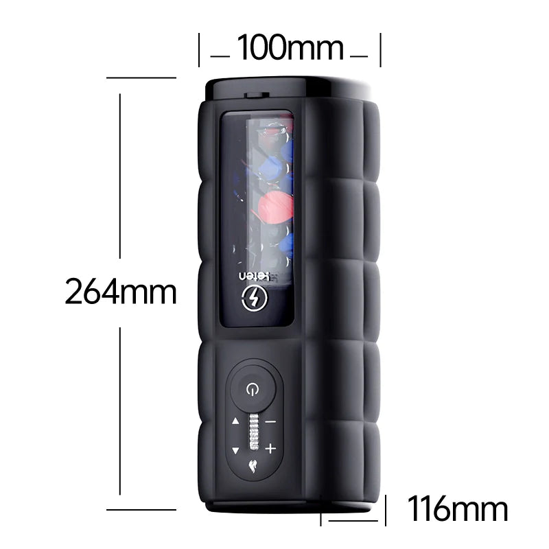 Leten MT8 Pro Zero Gravity Kammer Variable Geschwindigkeit, Teleskopfunktion, Vibration, Heizung, One-Touch-Boost