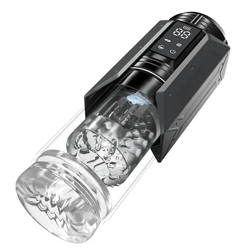 Automatischer Masturbator mit Stoßender Vibration & Rotation