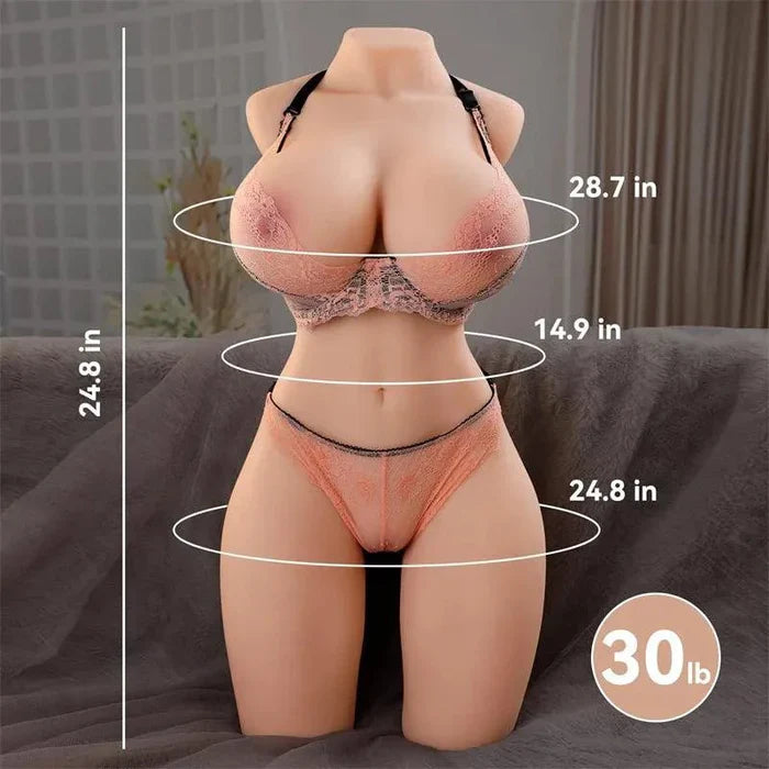 Clara sexpupe Masturbator Torso Maße Gewicht Tiefe