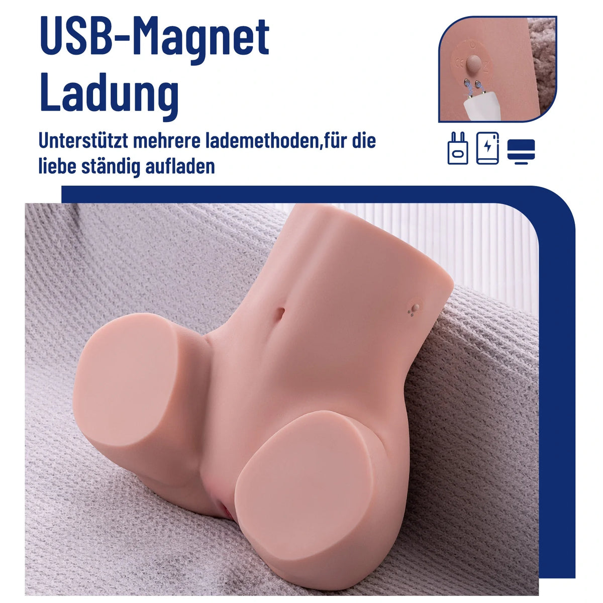 Nicole sexpupe Masturbator Torso seitlich rechts sitzend