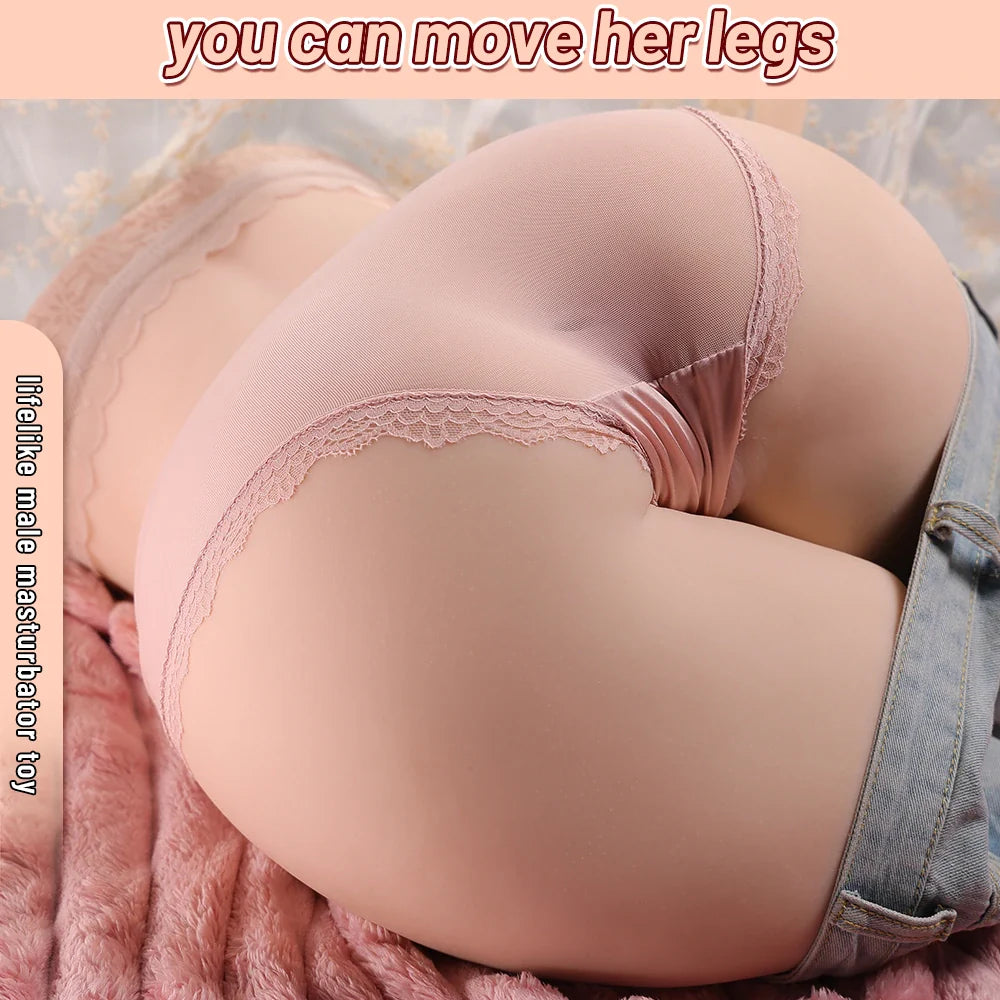 Paula sexpupe Masturbator Torso frontal liegend von oben