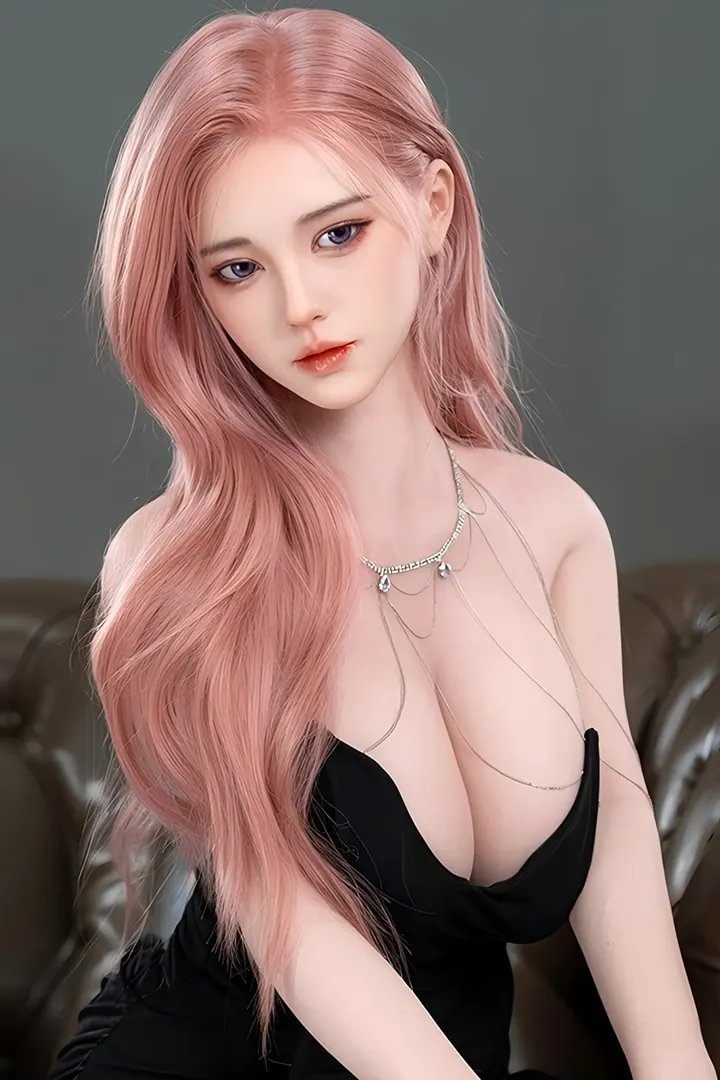 Lena:166 cm TPE Körper Große Brust Rosa Haare Sexpuppe