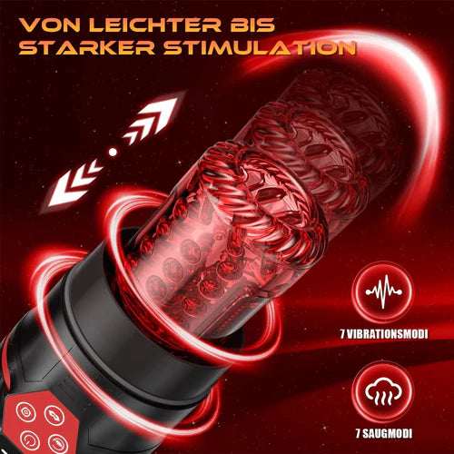 Elektrischer Blowjob Masturbator für Männer Automatischer Stroker
