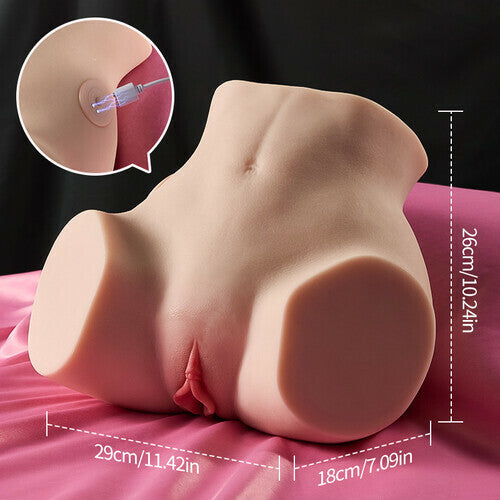 Sienna – Realistisches Gesäßmodell | 5 kg | Stoß- & Vibrationsfunktion