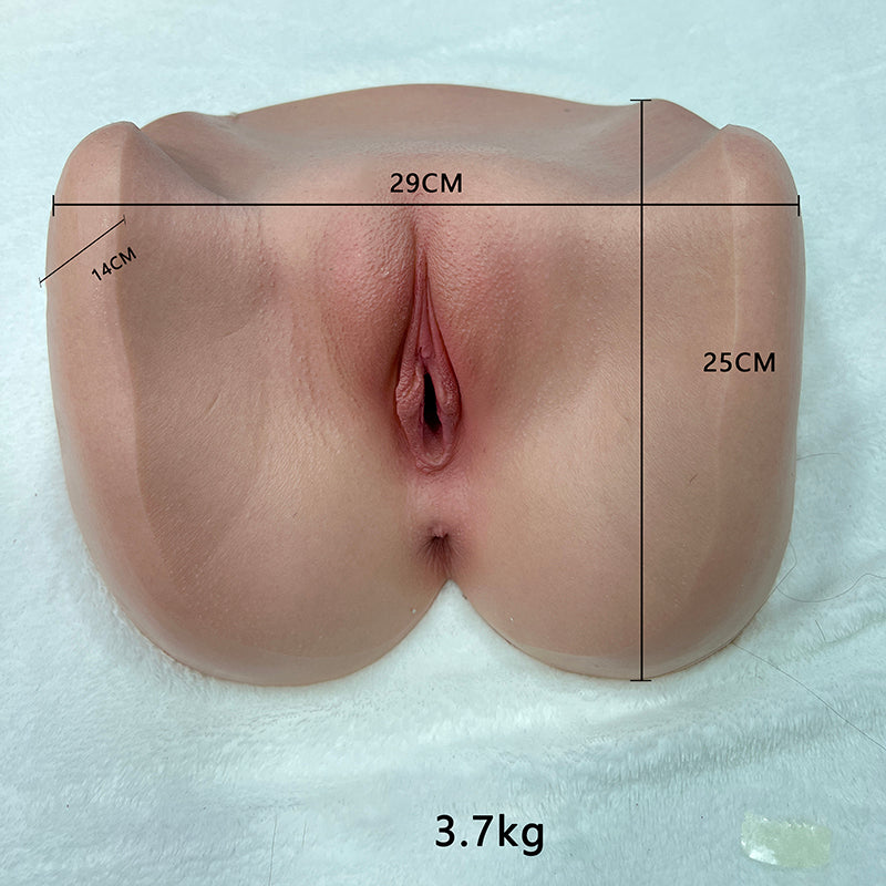 Eva: 3,7 kg Silikon-Realistische Vagina Sexspielzeug Taschenmuschi Masturbator für Männer