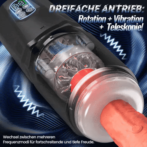 Blowjob Masturbator für Männer – Freihändiger elektrischer Masturbator