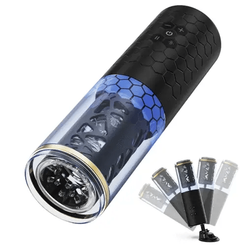 Elektrischer Masturbator für Männer – Handsfree Cup mit Stoß & Rotation