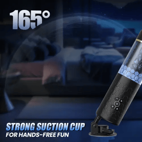 Elektrischer Masturbator für Männer – Handsfree Cup mit Stoß & Rotation