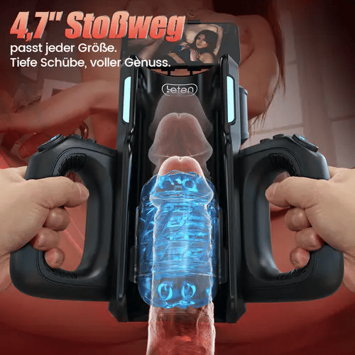 Elektrischer Masturbator für Männer Vollautomatischer Quickshot Stroker