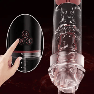 MP53：2 IN1 9 Vibration 3 Saugmodi Penispumpe