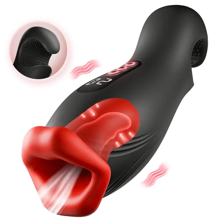 MS50：9 Vibrationen 4 Saugungen Klammernde Saugung Blowjob Masturbator