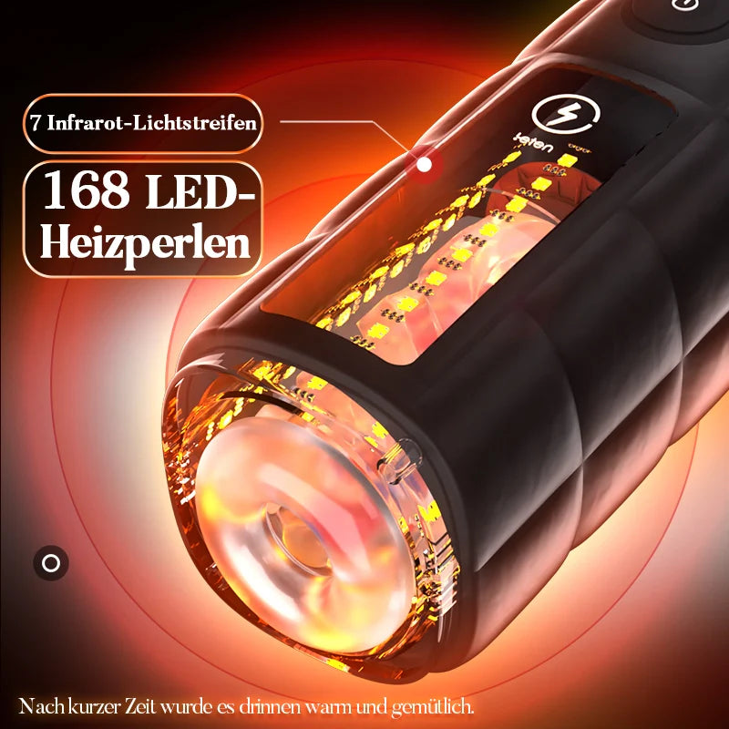 Leten MT8 Pro Zero Gravity Kammer Variable Geschwindigkeit, Teleskopfunktion, Vibration, Heizung, One-Touch-Boost