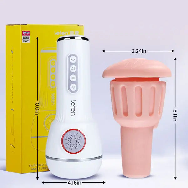 Leten High-End Männlicher Masturbator – 3D Realistische Elektrische Taschenmuschi