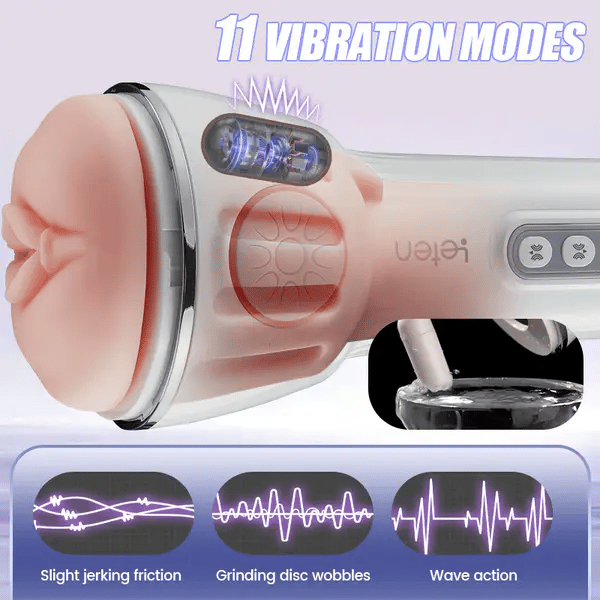Leten High-End Männlicher Masturbator – 3D Realistische Elektrische Taschenmuschi