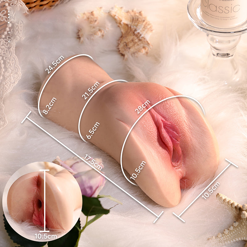 Rebecca: 1KG Silikon Männer Masturbator Pocket Pussy