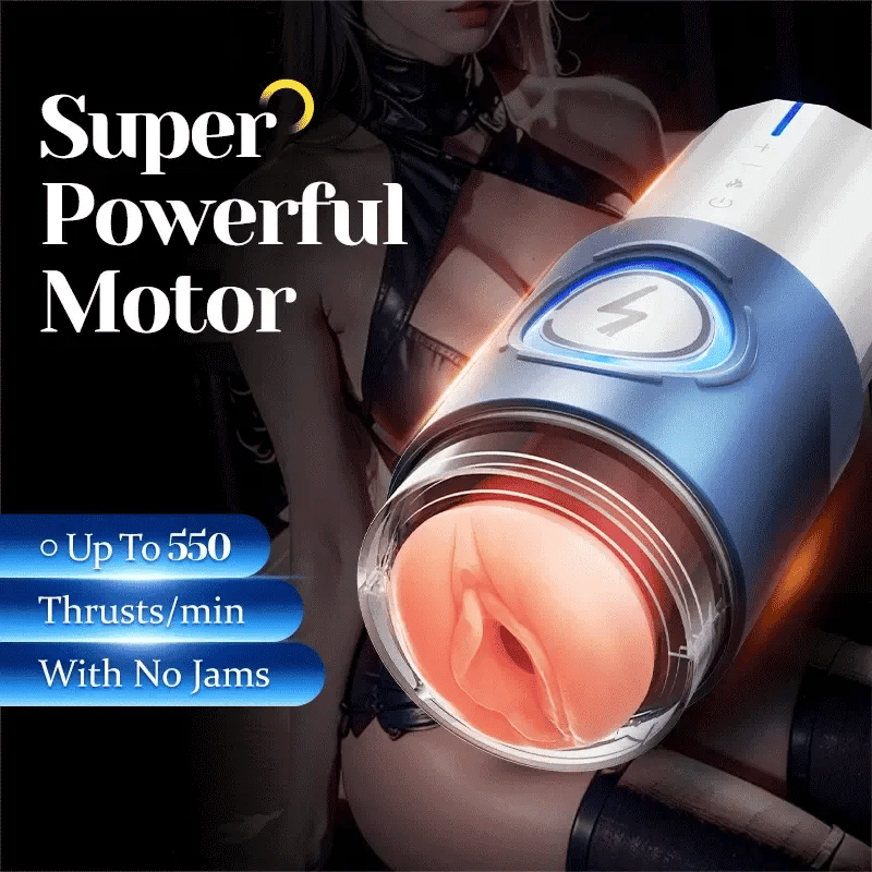 Leten 550 Heizung Männlicher Masturbator mit real Vagina Sleeve