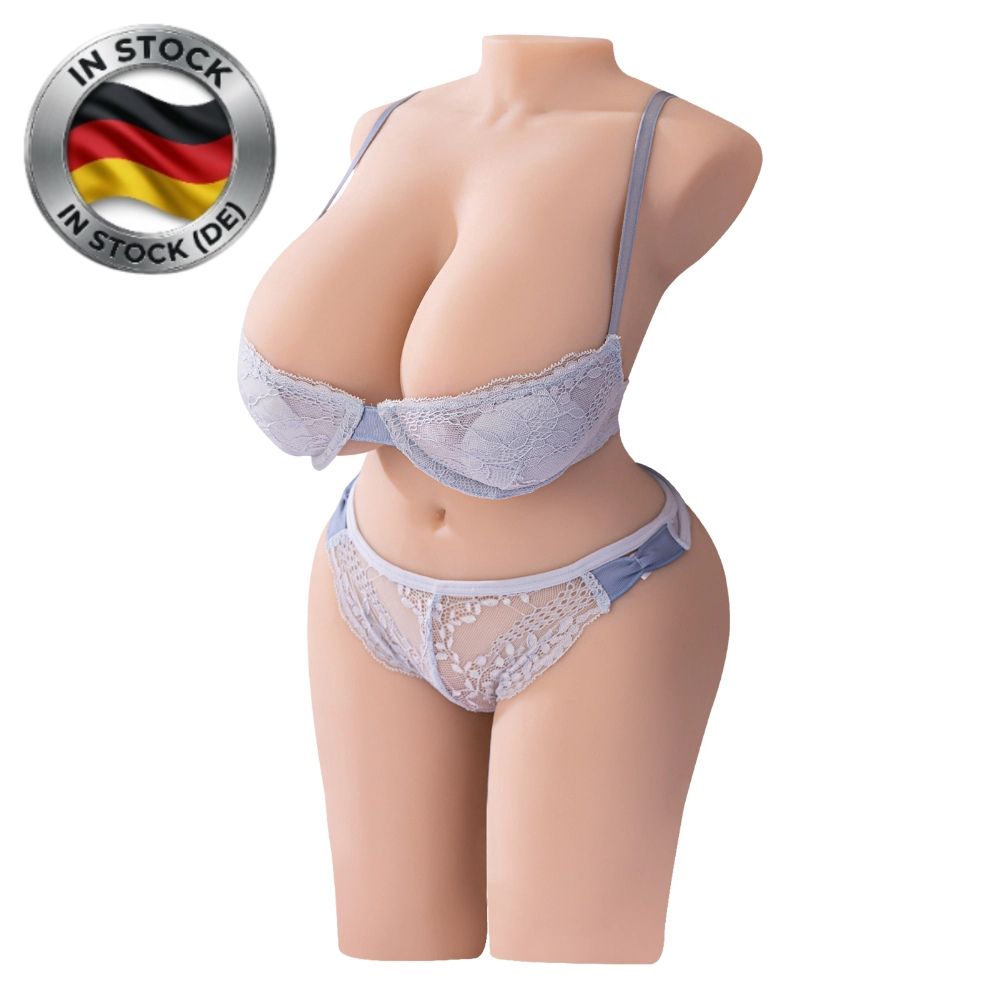 Ida sexpupe TPE Sextorso Big Boobs Seitenansicht weißer Hintergrund