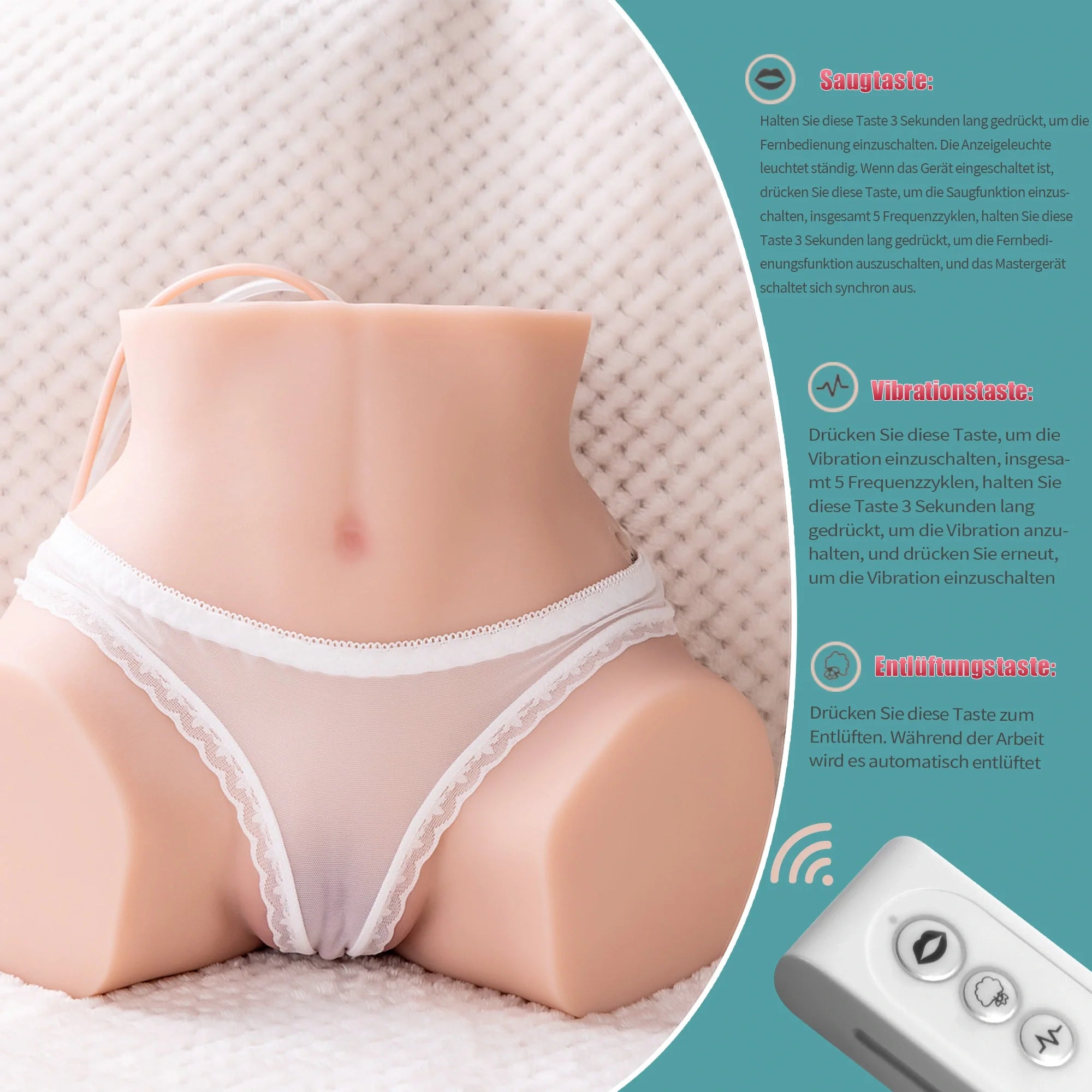 Marie sexpupe Masturbator Torso frontal sitzend