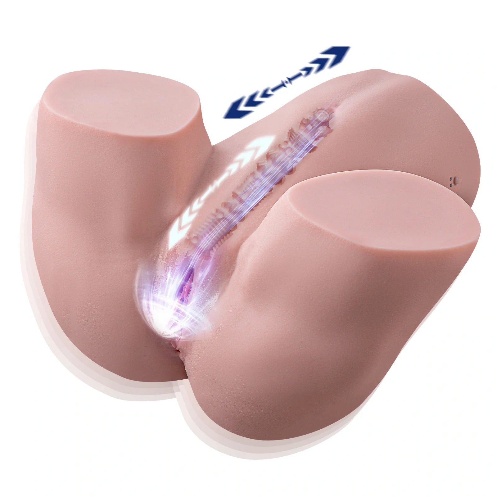 Nicole sexpupe Masturbator Torso frontal liegend Rücken