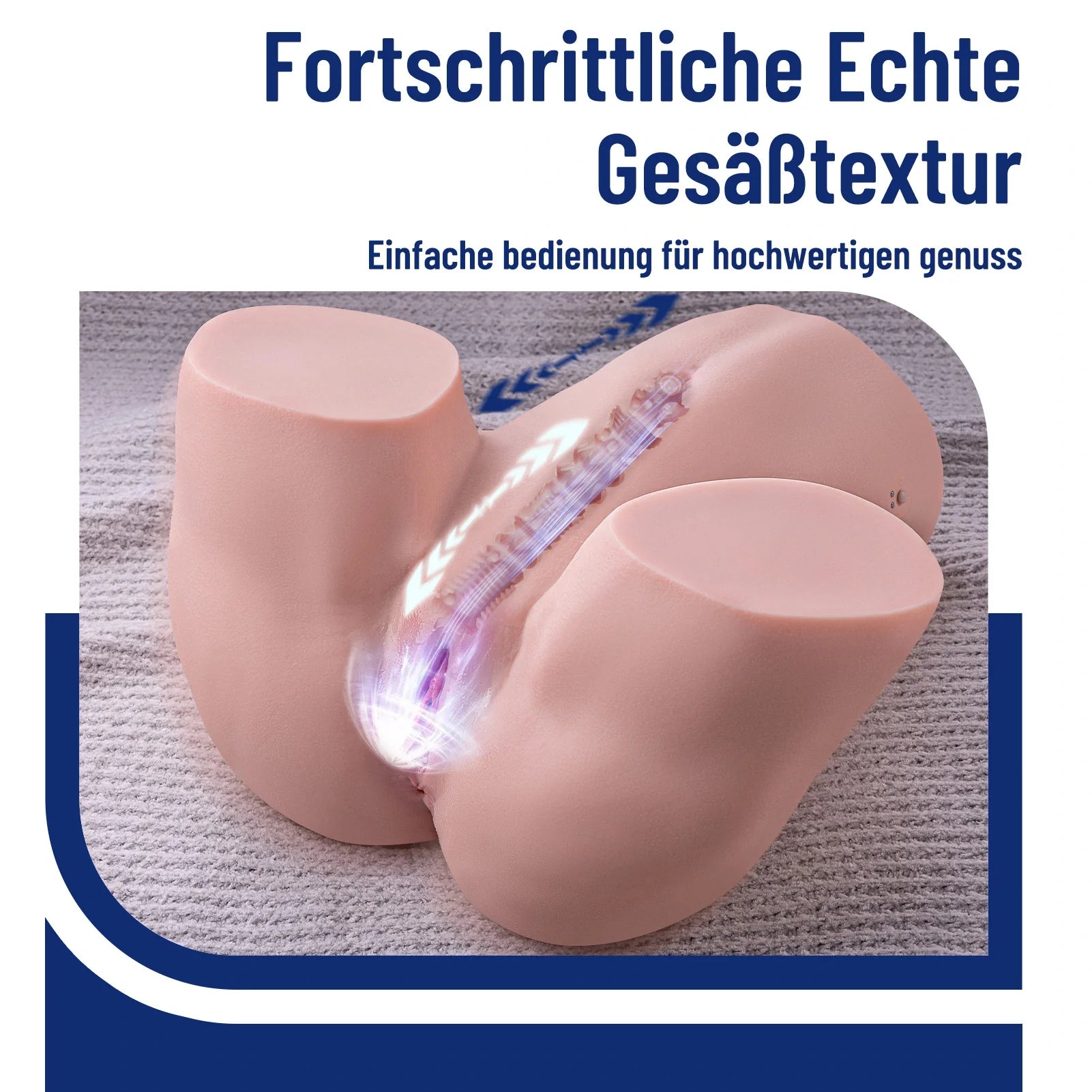 Nicole sexpupe Masturbator Torso Po Hautstruktur Detail