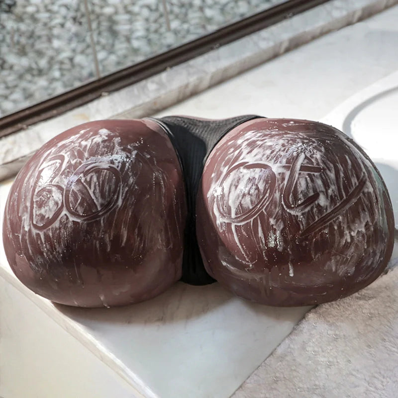 Sophia sexpupe Masturbator Torso Po frontal liegend von oben